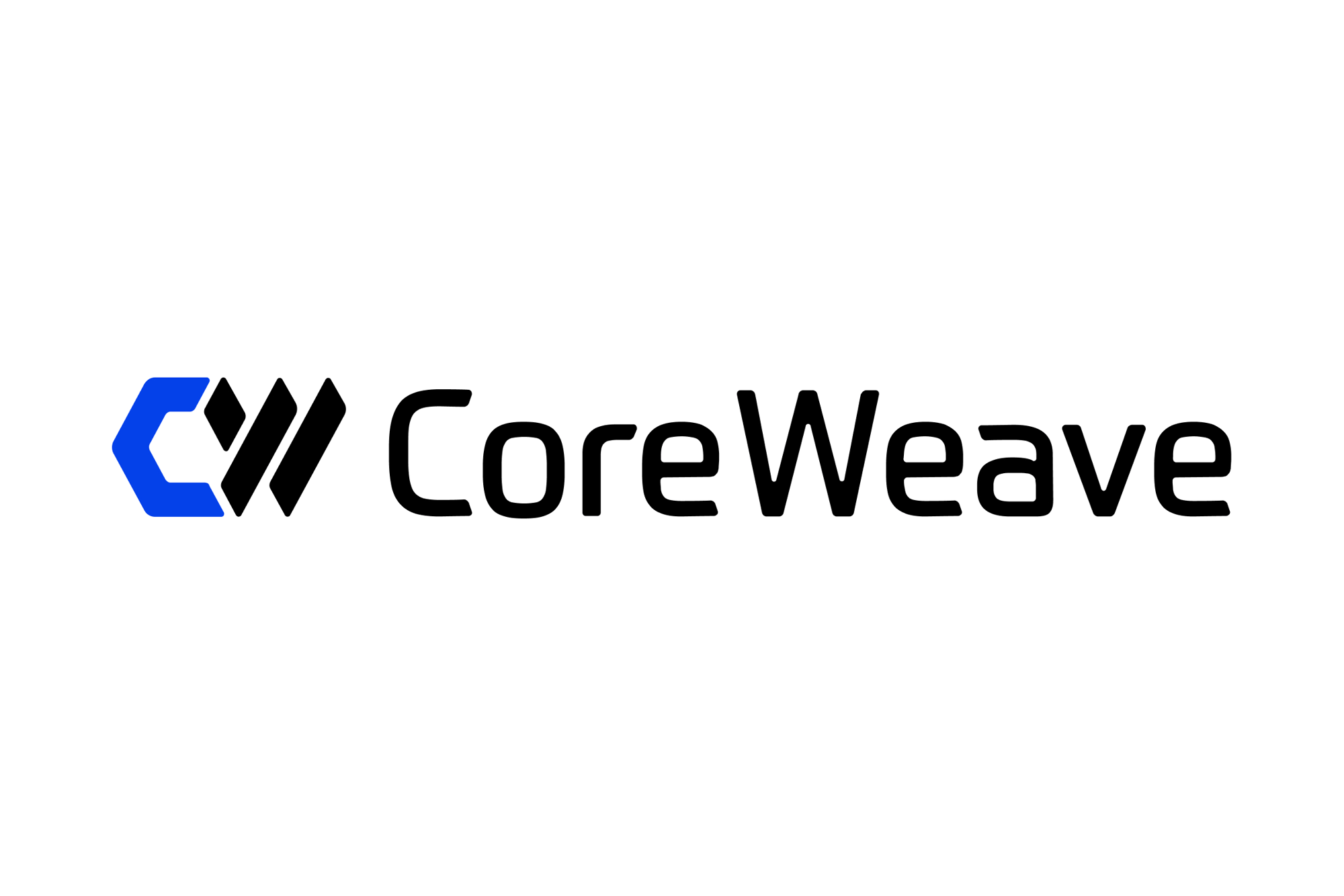 CoreWeave_Logo-Mark_Horizontal_Blue-Black_RGB