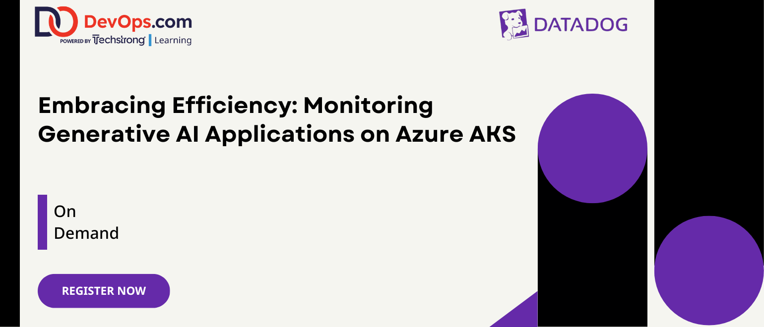 Embracing Efficiency: Monitoring Generative AI Applications on Azure AKS Embracing Efficiency: Monitoring Generative AI Applications on Azure AKS