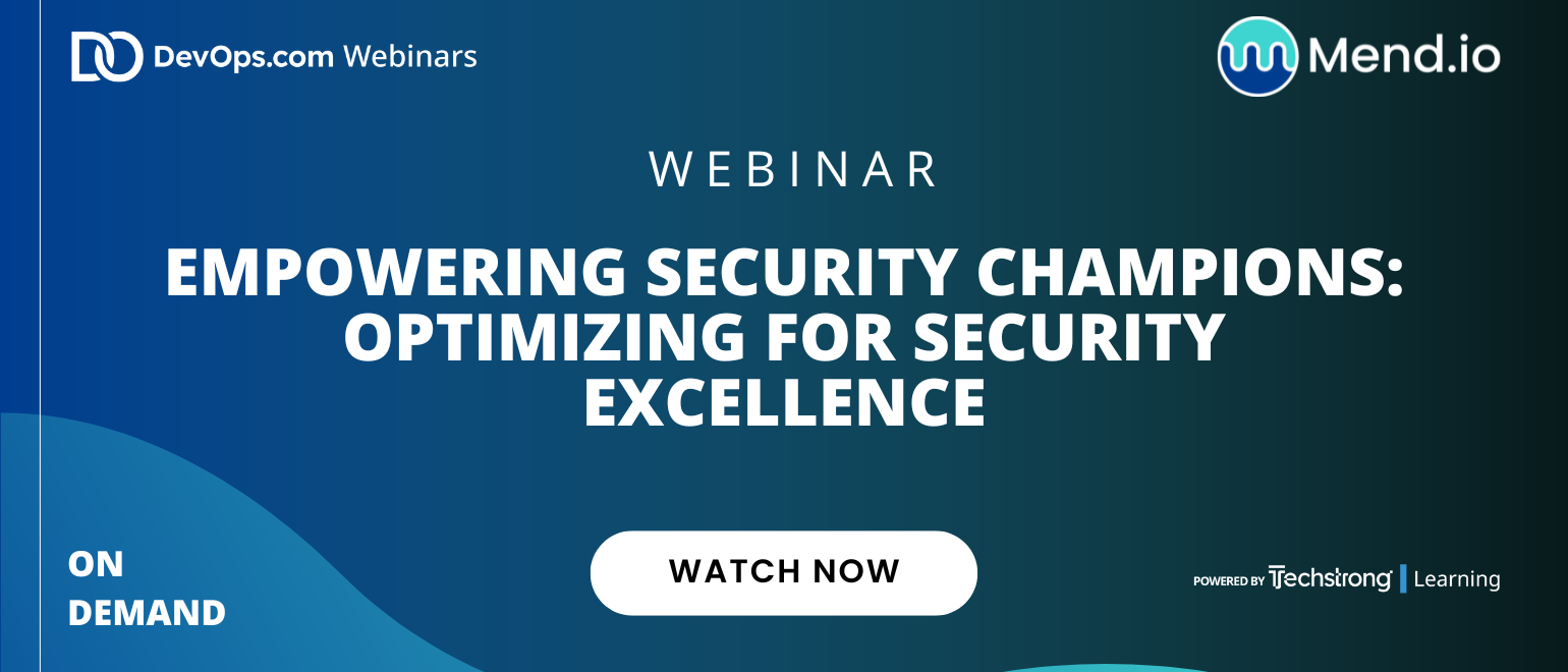 Empowering Security Champions: Optimizing for Security Excellence