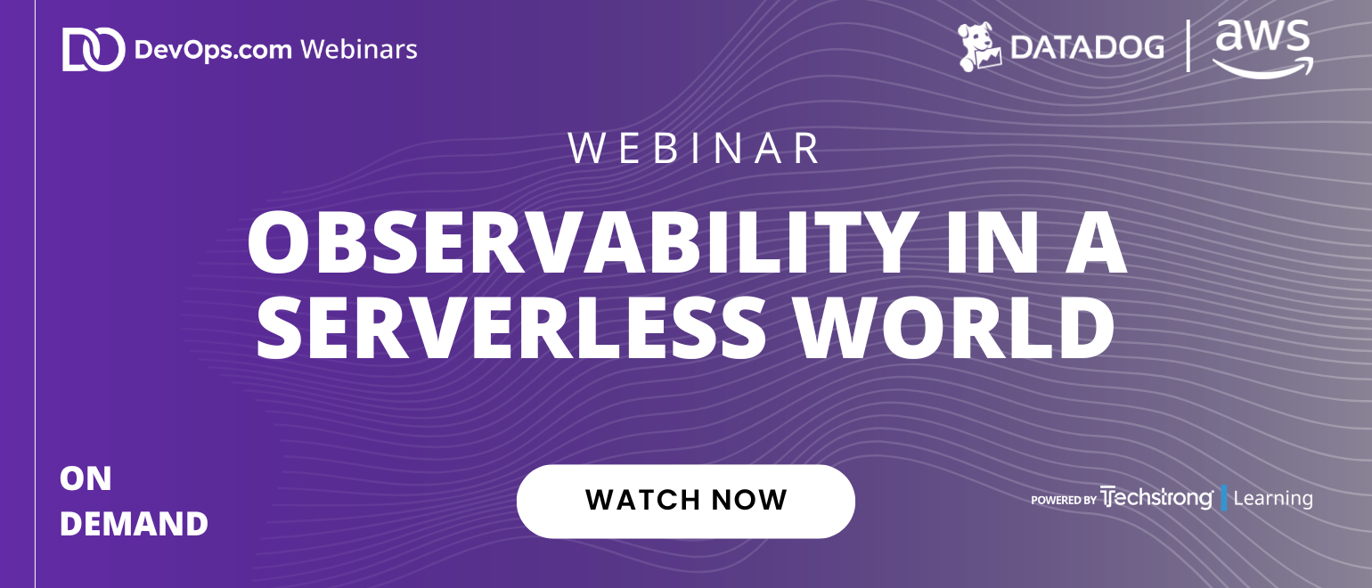 Observability in a Serverless World