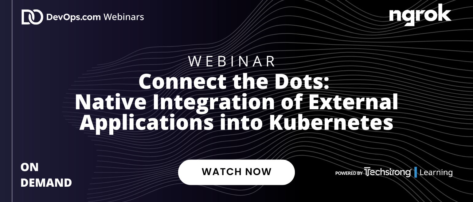 Connect the Dots: Native Integration of External Applications into Kubernetes Connect the Dots: Native Integration of External Applications into Kubernetes