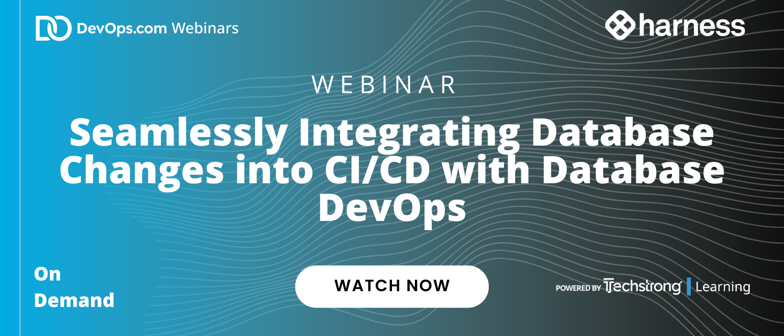 Seamlessly Integrating Database Changes into CI/CD with Database DevOps