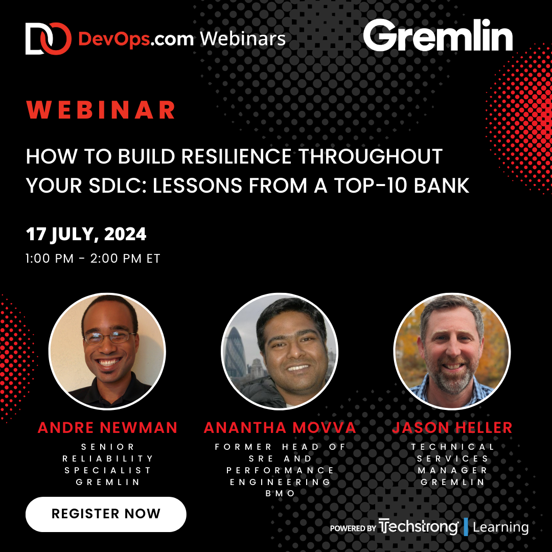 How to Build Resilience Throughout Your SDLC: Lessons from a Top-10 Bank