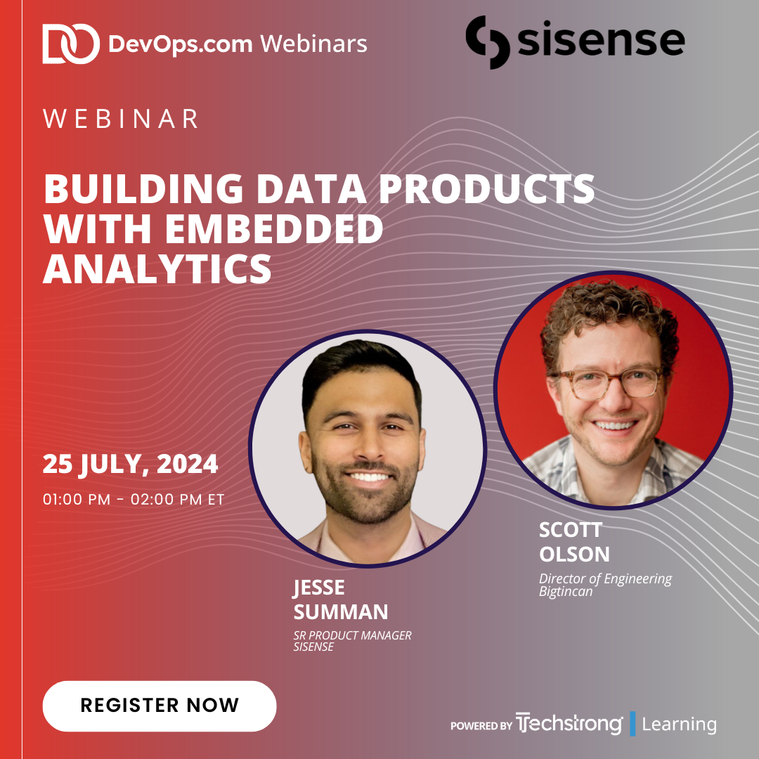 Building Data Products With Embedded Analytics