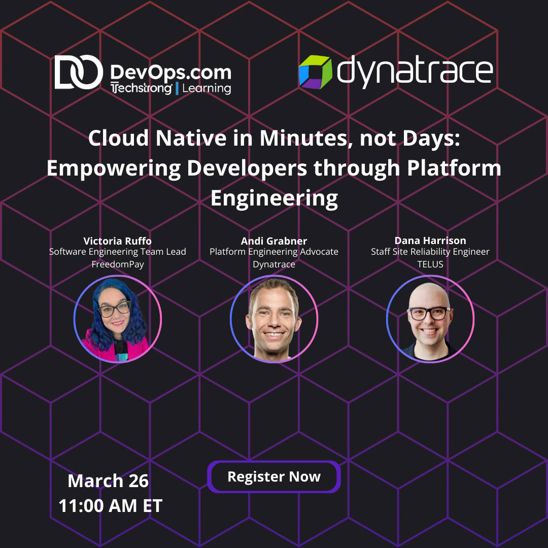 Cloud Native in Minutes, not Days: Empowering Developers through ...