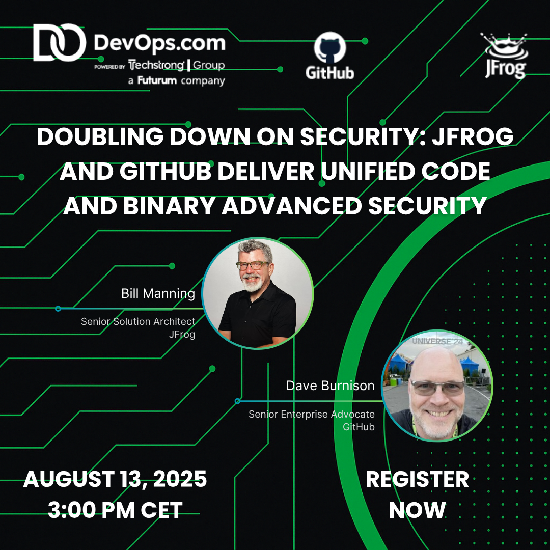 Doubling Down on Security: JFrog and GitHub Deliver Unified Code and ...