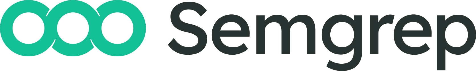 Semgrep logo - dark